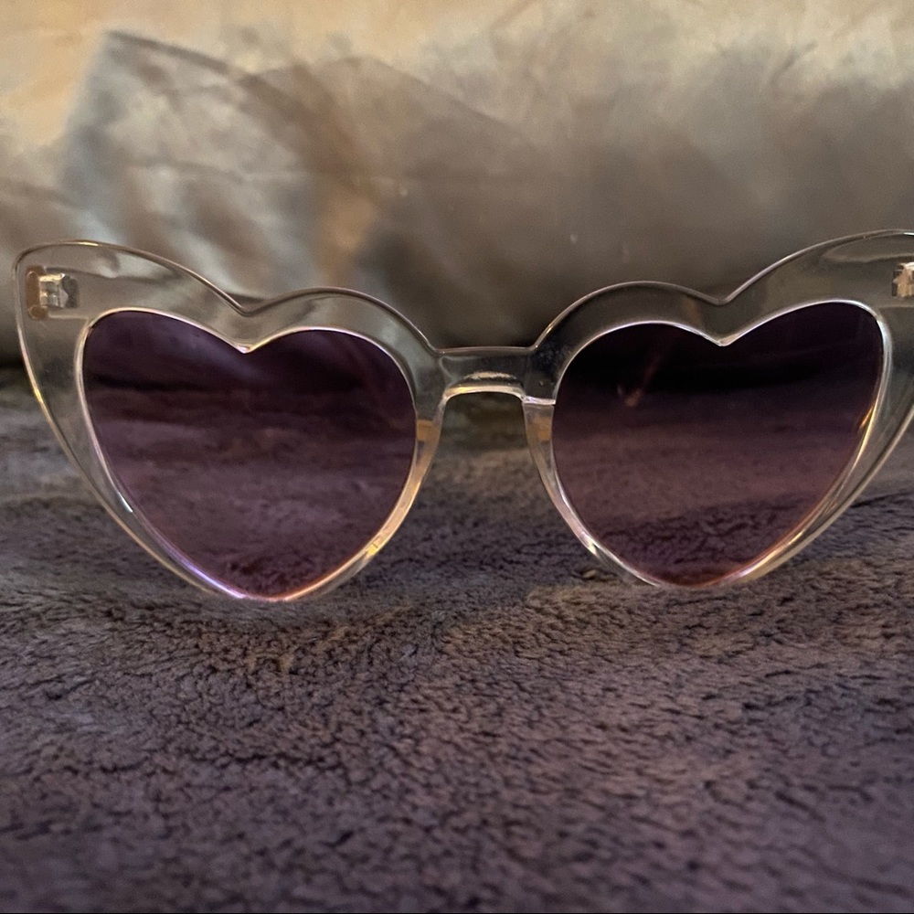 Purple Heart Sunglasses